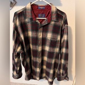 100% Wool Pendleton button down